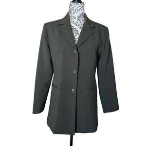 Vintage Equipment Olive Green Blazer size 10
